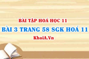 Bài 3 trang 58 SGK Hoá 11: Phân bón hoá học